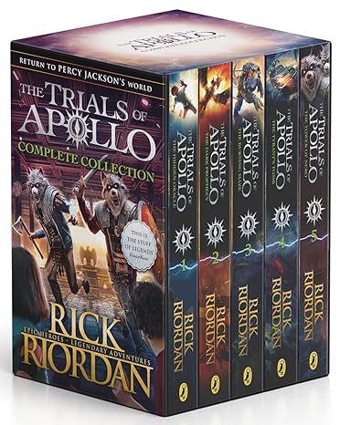 Trials of Apollo Complete Collection Set of 5 Books – Books and You