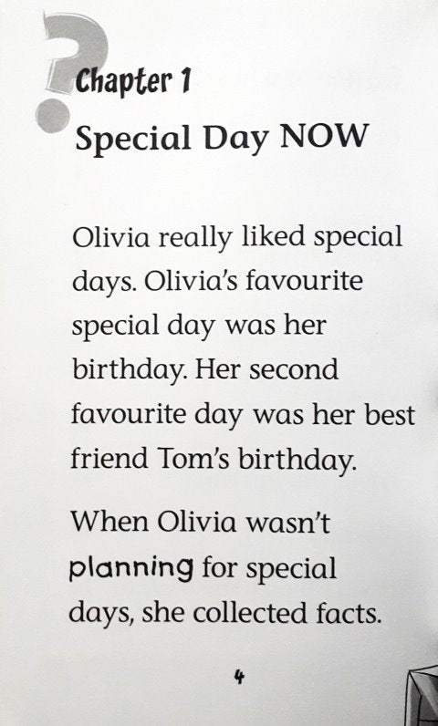 Sparklers Trivia Olivia Special Days