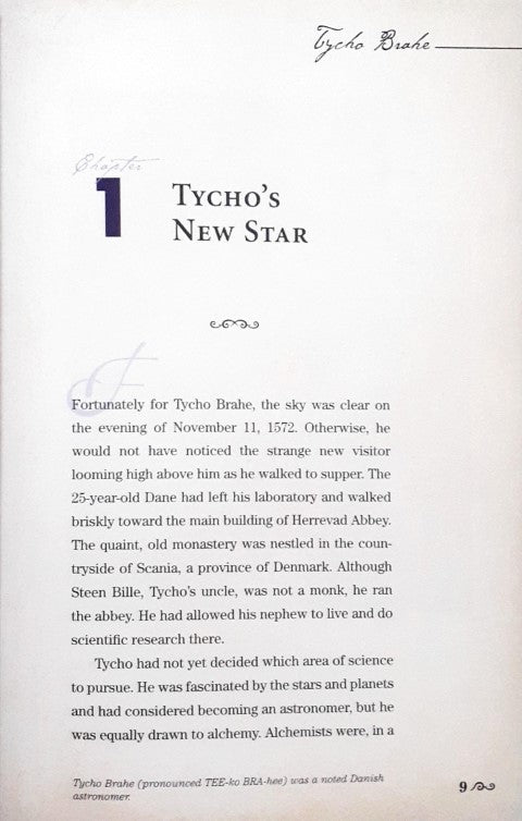 Tycho Brahe Pioneer of Astronomy Signature Lives