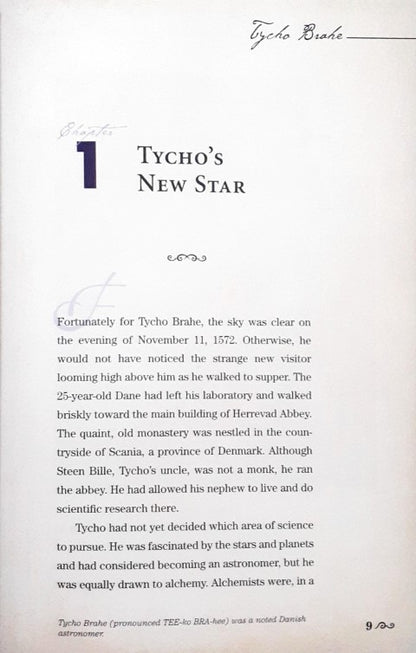 Tycho Brahe Pioneer of Astronomy Signature Lives