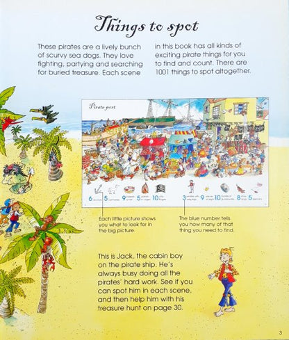 Usborne 1001 Pirate Things To Spot