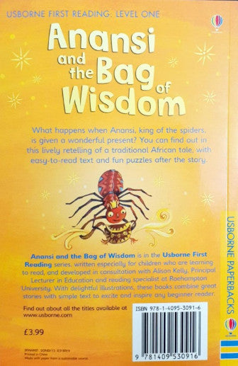 Anansi And The Bag Of Wisdom - Usborne First Reading