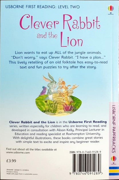 Clever Rabbit And The Lion - Usborne First Reading