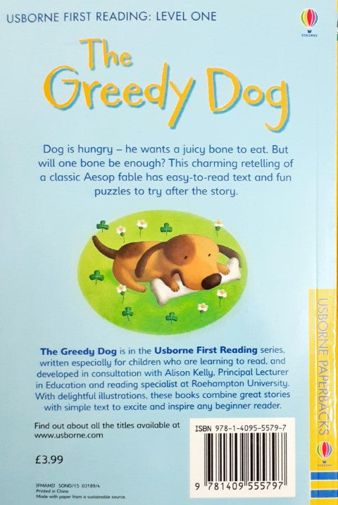 The Greedy Dog - Usborne First Reading