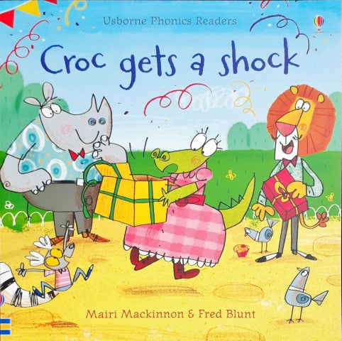 Croc Gets a Shock - Usborne Phonics Readers