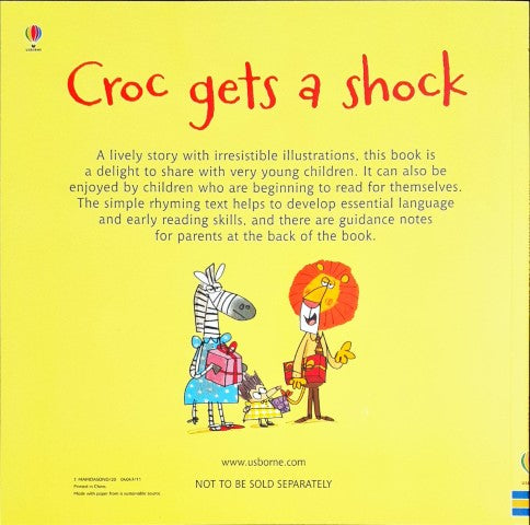 Croc Gets a Shock - Usborne Phonics Readers