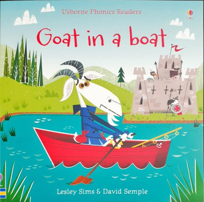 Goat in a Boat - Usborne Phonics Readers