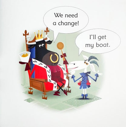 Goat in a Boat - Usborne Phonics Readers