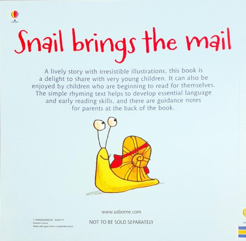 Snail Brings the Mail - Usborne Phonics Readers