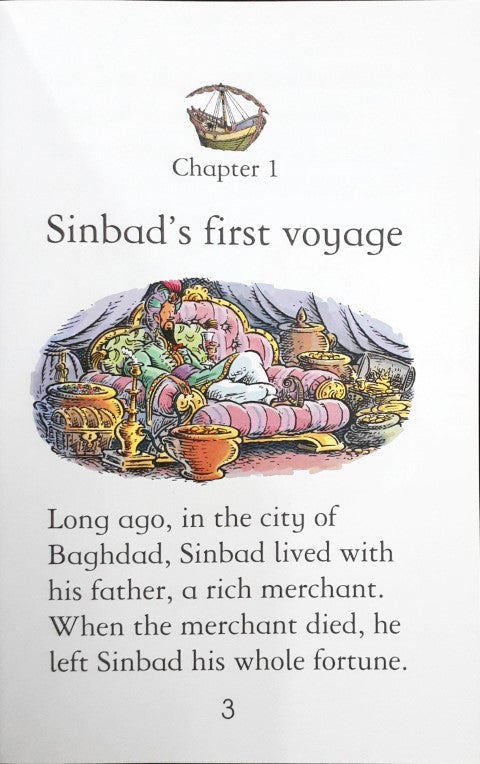 The Adventures Of Sinbad The Sailor - Usborne Young Reading