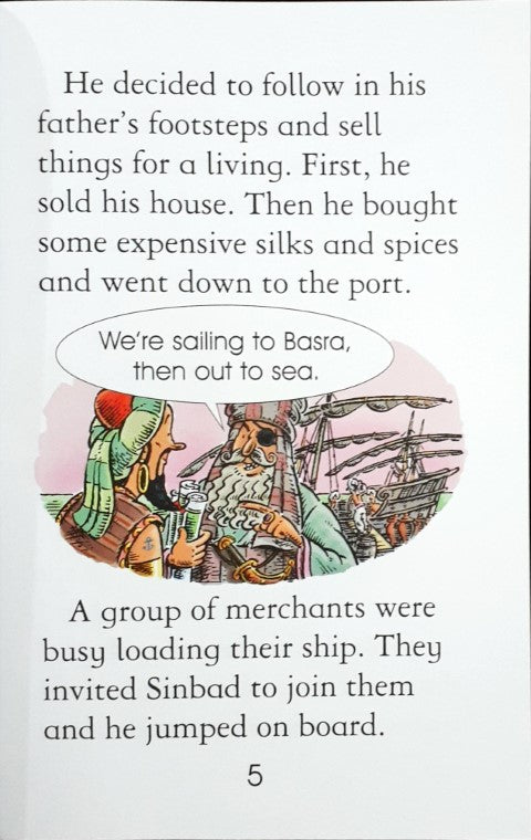 The Adventures Of Sinbad The Sailor - Usborne Young Reading