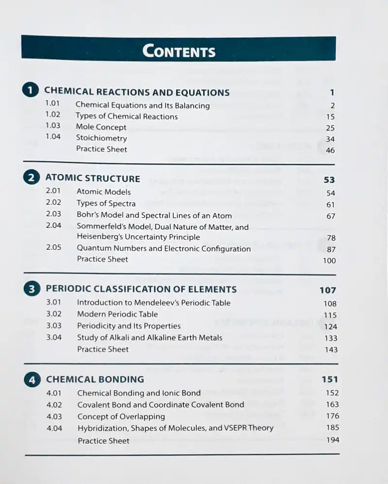 Ultimate Foundation for JEE & NEET Chemistry: Class X