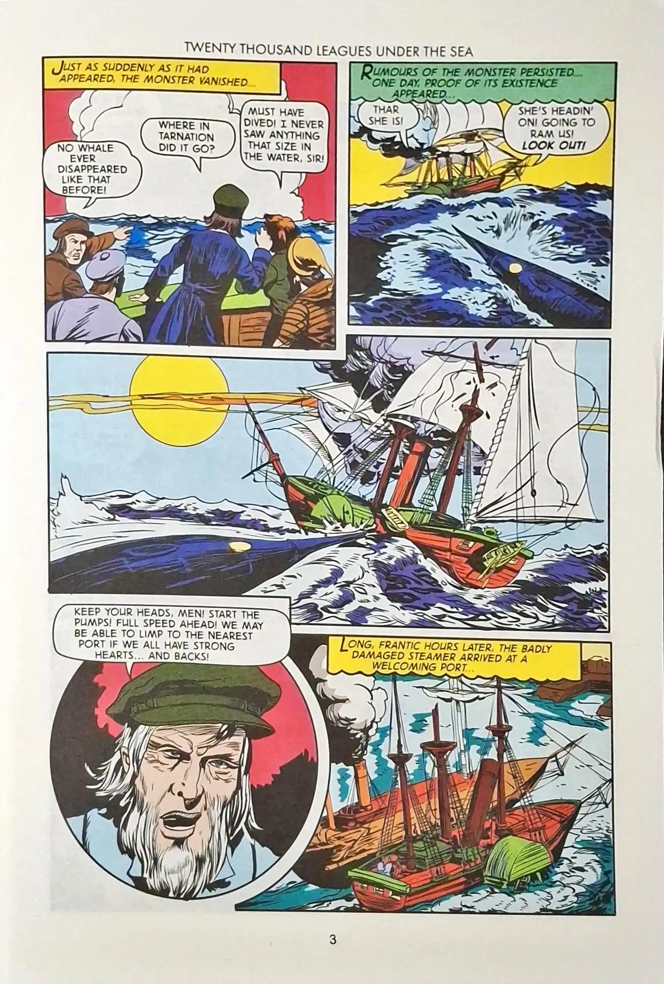 20000 Leagues Under the Sea : Classics Illustrated No. 47