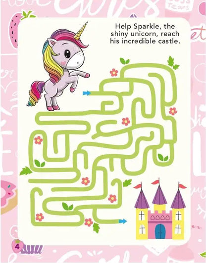 Unicorn Best Friends Forever Activity Book