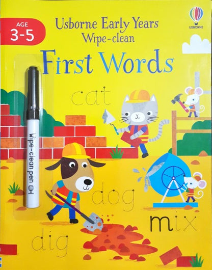 Usborne Early Years Wipe Clean First Words