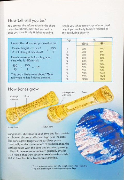 Usborne Facts Of Life: Growing Up