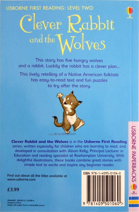 Clever Rabbit And The Wolves - Usborne First Reading