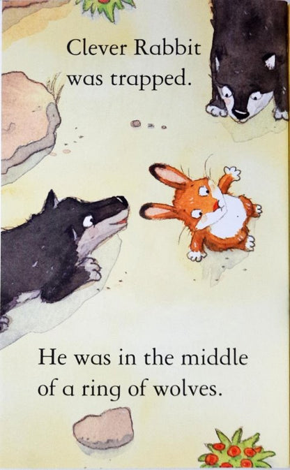 Clever Rabbit And The Wolves - Usborne First Reading