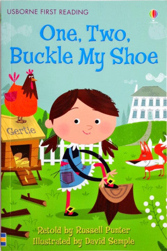 One Two Buckle My Shoe - Usborne First Reading