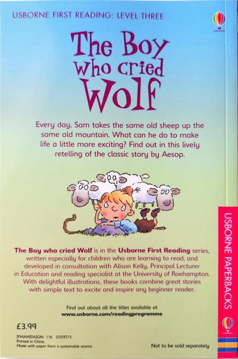 The Boy Who Cried Wolf - Usborne First Reading