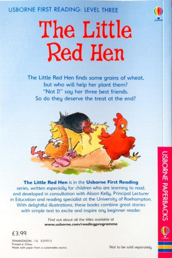 The Little Red Hen - Usborne First Reading