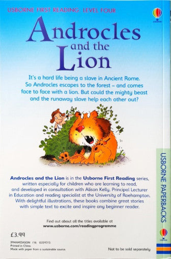 Androcles And The Lion - Usborne First Reading