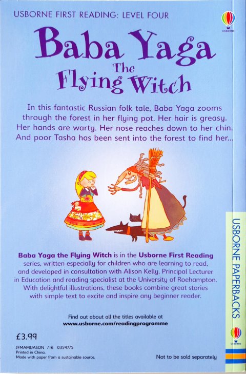 Baba Yaga And The Flying Witch - Usborne First Reading