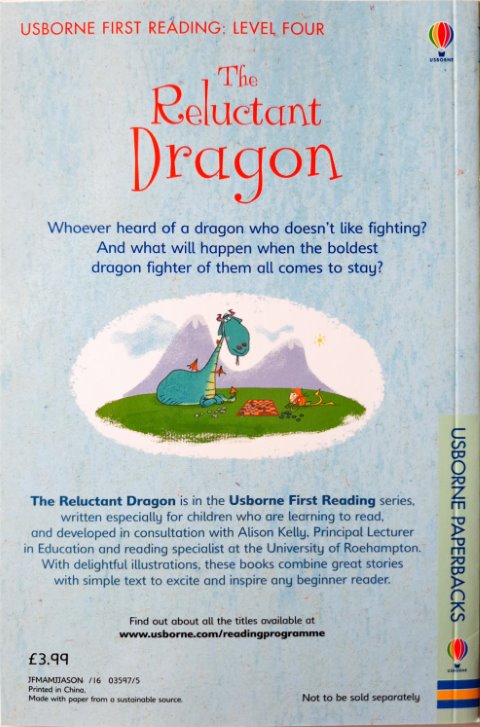 The Reluctant Dragon - Usborne First Reading