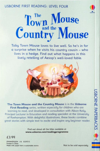 The Town Mouse And The Country Mouse - Usborne First Reading