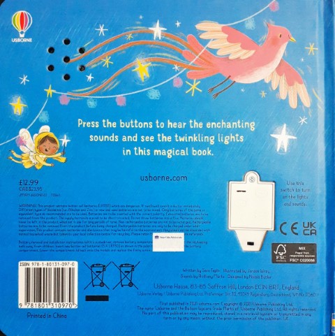 Usborne Lights And Sounds Unicorns