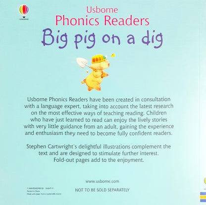Big Pig on a Dig - Usborne Phonics Readers