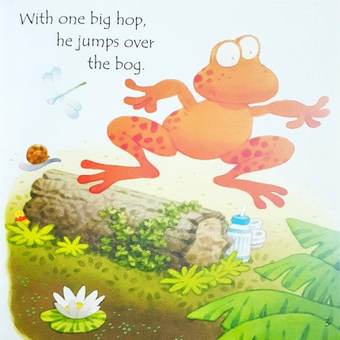 Frog on a Log - Usborne Phonics Readers – Books and You