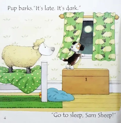 Usborne Phonics Readers Sam Sheep Can't Sleep