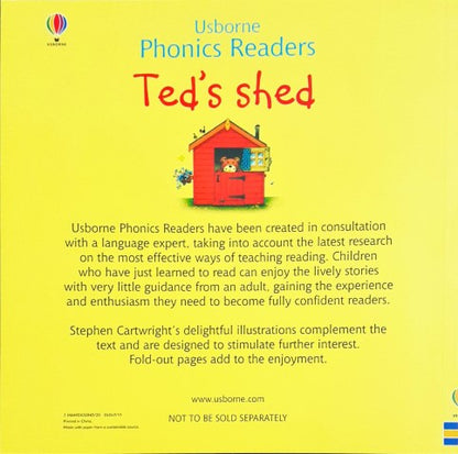 Ted's Shed - Usborne Phonics Readers