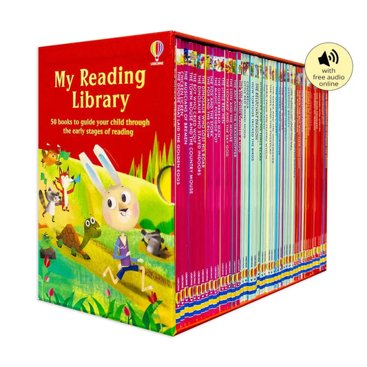 My Reading Library 50 Book Collection Box Set | Usborne