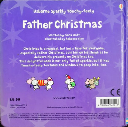 Father Christmas - Usborne Sparkly Touchy Feely