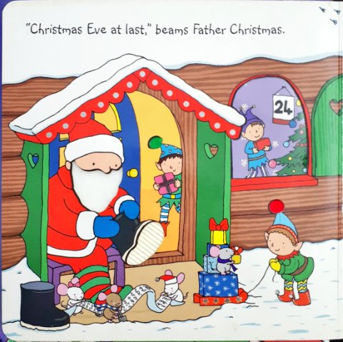 Father Christmas - Usborne Sparkly Touchy Feely