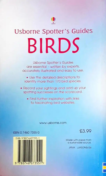 Usborne Spotter's Guides Birds