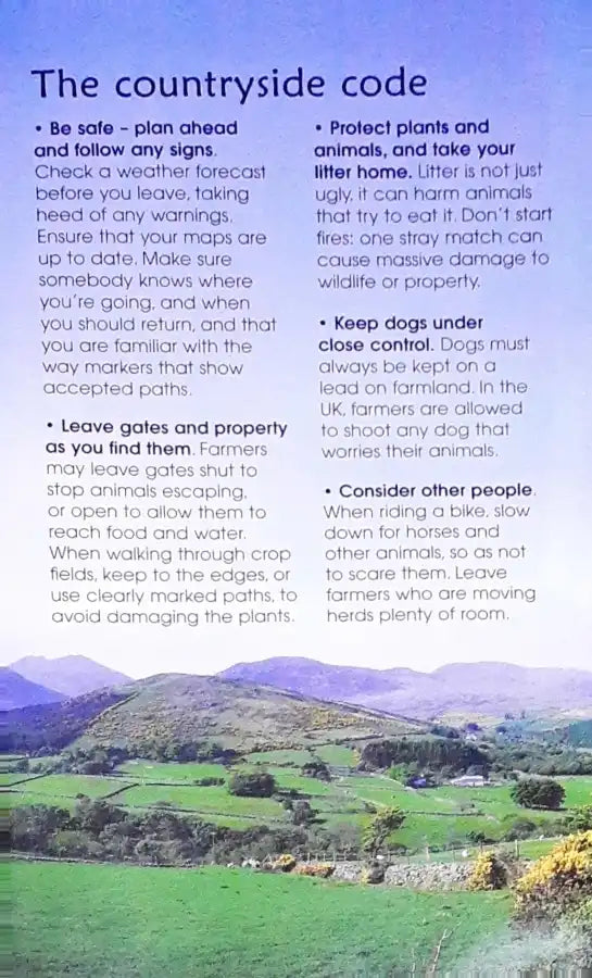 Usborne Spotter's Guides Country Walks