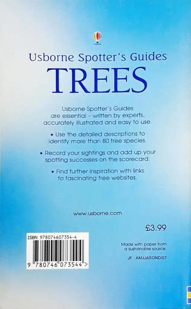 Usborne Spotter's Guides Trees