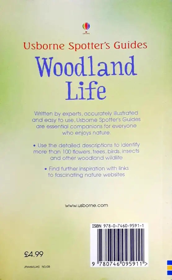 Usborne Spotter's Guides Woodland Life