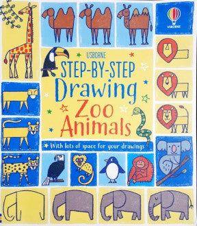 Usborne Step By Step Drawing Zoo Animals