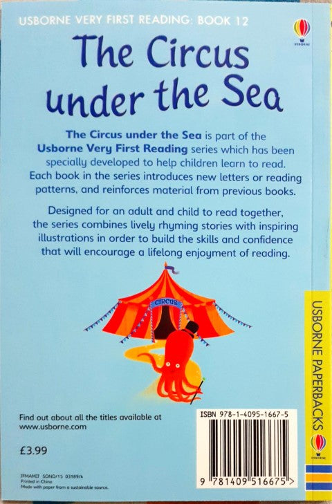 The Circus Under The Sea - Usborne Very First Reading