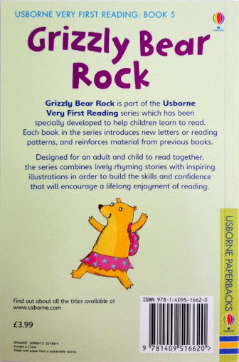 Grizzly Bear Rock - Usborne Very First Reading