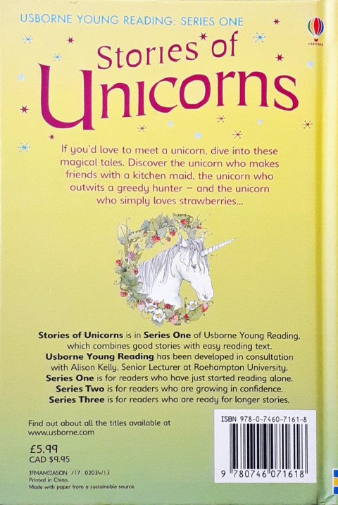 Stories Of Unicorns - Usborne Young Reading Series One (P)