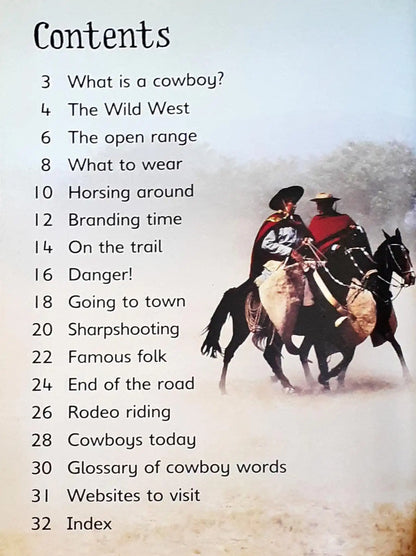 Usborne Beginners Cowboys (HC) (P)