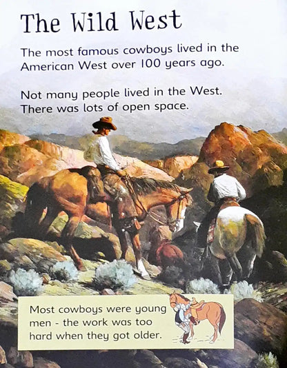 Usborne Beginners Cowboys (HC) (P)