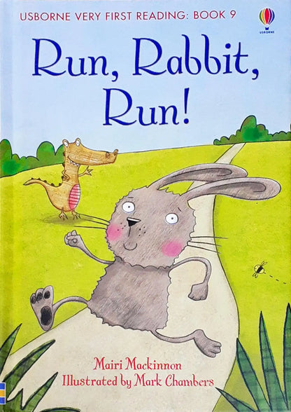 Usborne Very First Reading Run Rabbit Run (HC) (P)