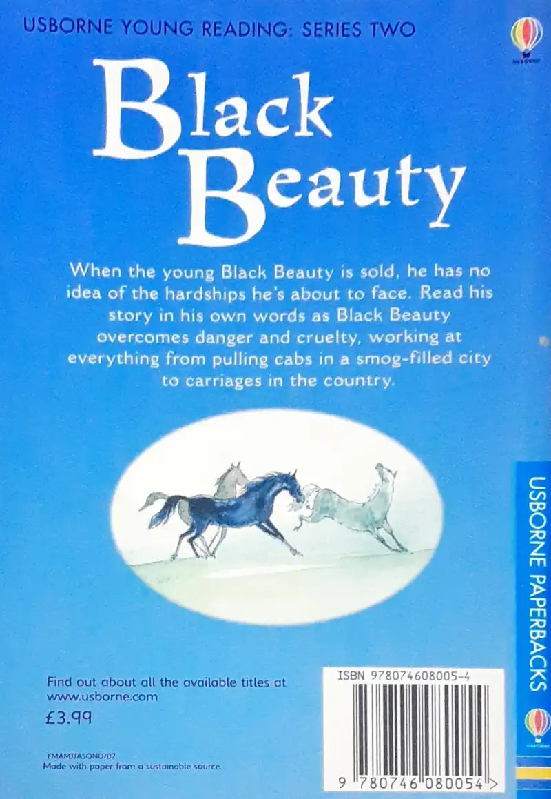 Usborne Young Reading Black Beauty