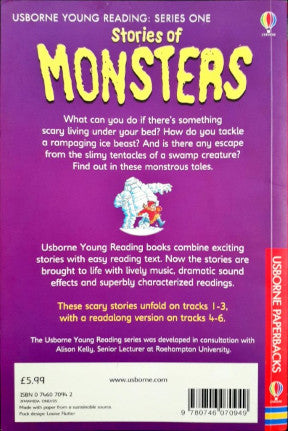 Usborne Young Reading Stories Of Monsters (P)